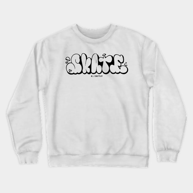 Skate Graff 2 Throwup Crewneck Sweatshirt by KNTG